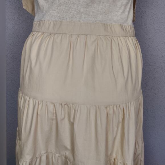 Ulla Johnson Hope Tiered Tie Shoulder Cotton Dress Size Medium Summer Wedding - Picture 14 of 16